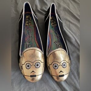 Star Wars Irregular Choice C-3PO Flats size 40